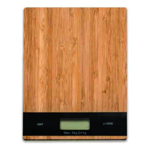 Bilancia Cucina 5kg Elettrica Bamboo