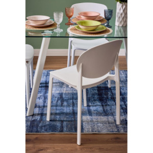 Zoom Sedia In Pp Eloise Bianco 47,5x57x79 Cm