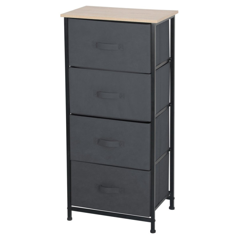Cassettiera Colmar 4 Cassetti 45x30x94 cm