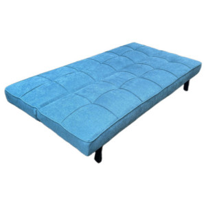 Zoom Divano Letto Clarelle In Tessuto Blu Dimensione 178x81x71