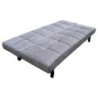 Divano Letto Clarelle Tessuto Grigio 178x81x71 cm