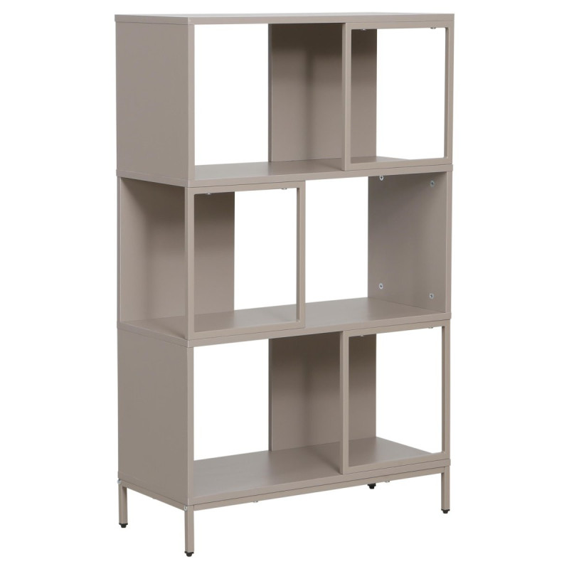 Scaffale Conrad 70x30x113 cm Colore Tortora