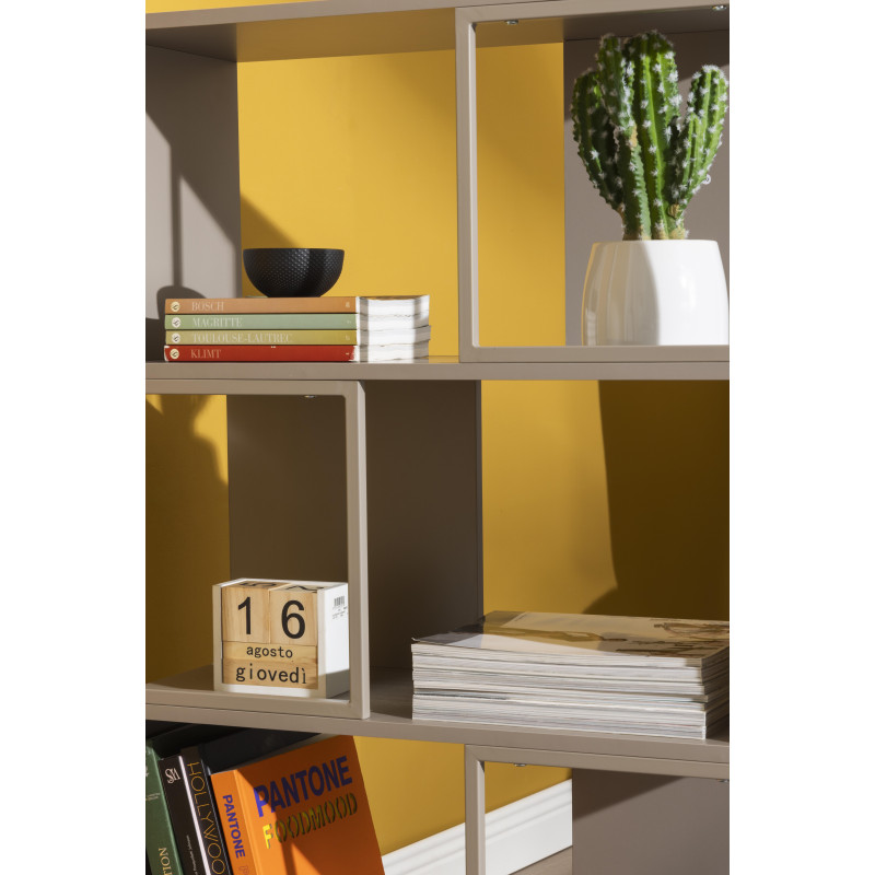 Scaffale Conrad 70x30x113 cm Colore Tortora