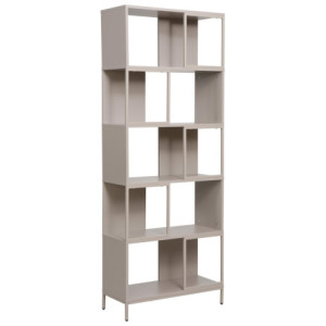 Libreria Conrad 70x30x180cm Colore Tortora