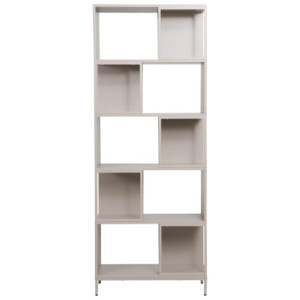 Zoom Libreria Conrad 70x30x180cm Colore Tortora