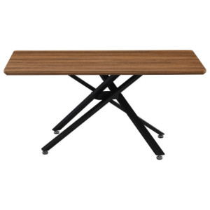 Zoom Consolle Jasper 100x60x50 Top Noce + Gambe Nere