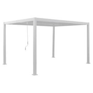 Pergola 299x292x250cm Sirio Bianca