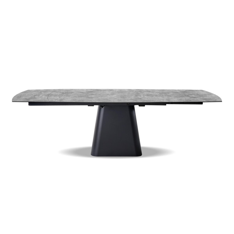 Tavolo Allungabile Jarrett 160(240)x90x75 Piano Grigio Lucido