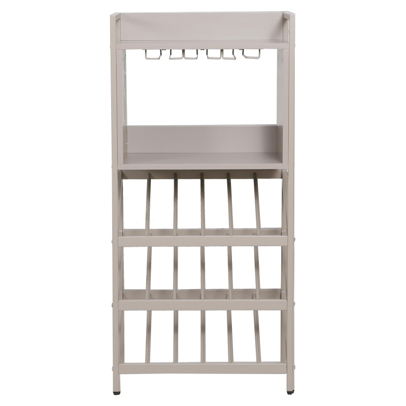 Cantinetta Grancru 51x30x108 cm Tortora Design Moderno