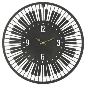 Orologio Da Parete Piano ø 60 Metallo E Plastica