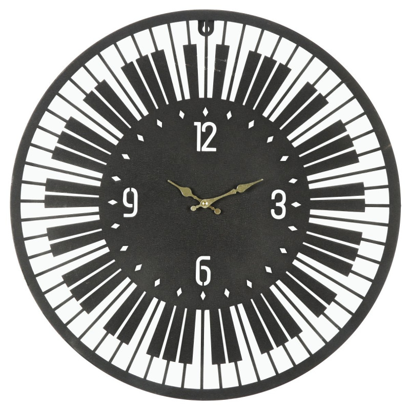 Orologio da Parete Piano Ø 60 cm Metallo e Plastica Design