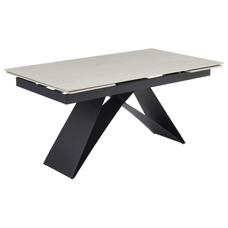 Tavolo Allungabile Darren Bianco 160/240x90 cm Moderno