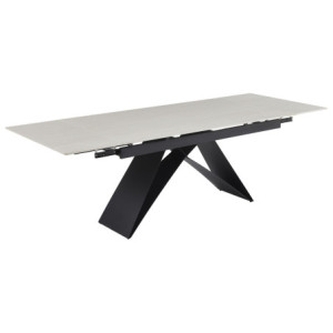 Zoom Tavolo Allungabile Darren (40+160+40)*90*77 Bianco