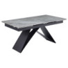 Tavolo Allungabile Darren Grigio Chiaro 160/240x90 cm Moderno