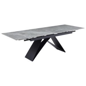 Zoom Tavolo Allungabile Darren (40+160+40)*90*77 Grigio Chiaro