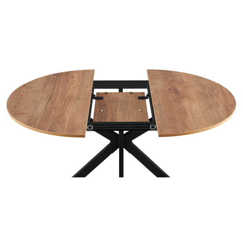 Tavolo Allungabile Syrio 110/145x75 cm Moderno e Salvaspazio