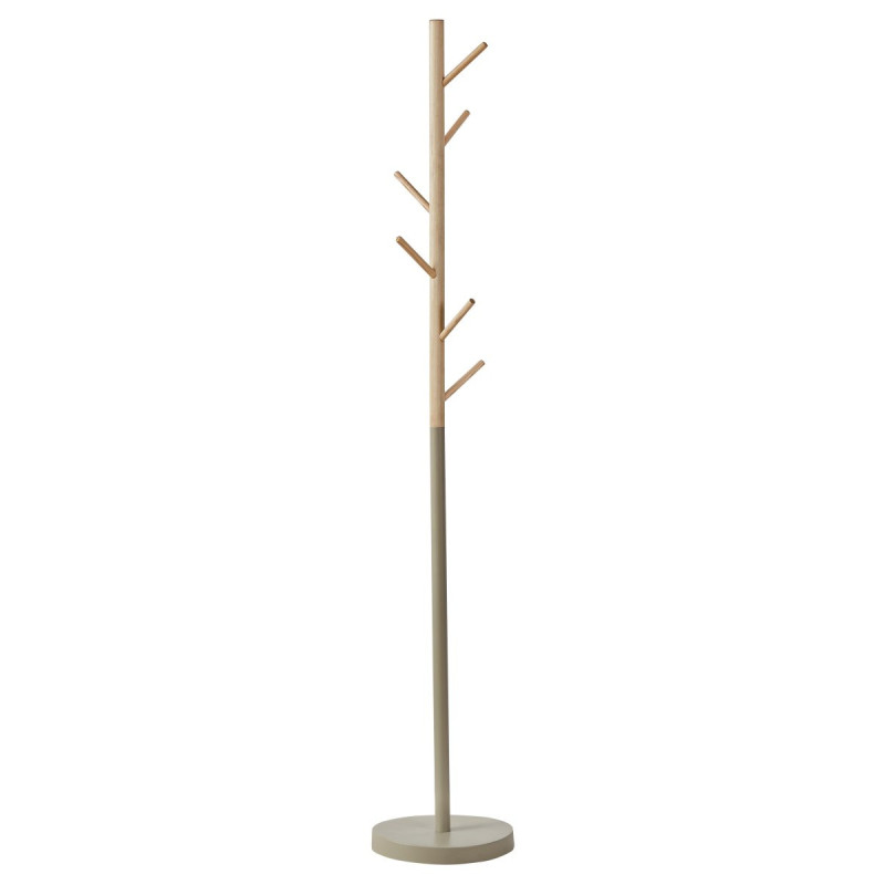 Appendiabiti Hiroko Tortora 30x30x177 cm Design Moderno
