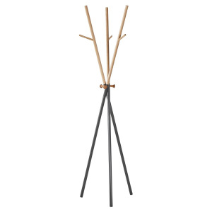 Appendiabiti Mikado 48x45x172cm Nero