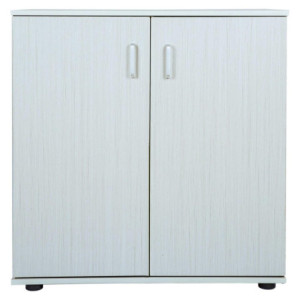 Scarpiera 2 Ante E 5 Ripiani 60x34x120 Cm Bianco Legno
