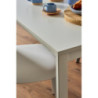 Tavolo Jane 120x75x75 cm Bianco Moderno e Versatile