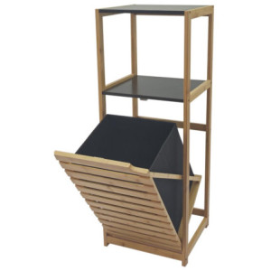 Zoom Mobiletto Linda 36x33x98cm In Bamboo Ed Mdf