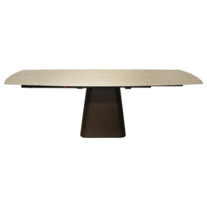 Zoom Tavolo Allungabile Jarrett 160(240)x90x75 Piano In Travertino