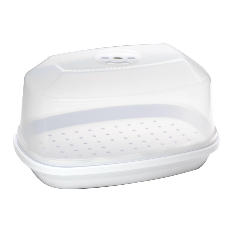 Set di 6 Contenitori Cottura Carne 28,5x19,6 cm Microonde