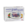 Set di 6 Contenitori Cottura Carne 28,5x19,6 cm Microonde