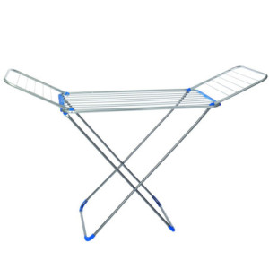 Set di 6 Stendibiancheria Doppio Jack Alluminio Superfice Stendibile 18 Mt