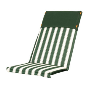 Set di 6 Cuscini Schienale Alto Riga Verde