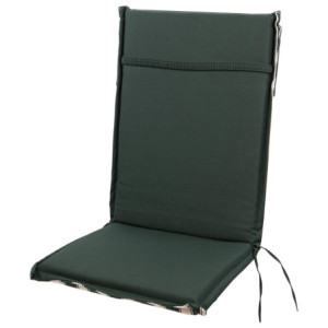 Zoom Set di 6 Cuscini Schienale Alto Riga Verde