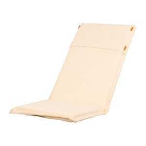 Set di 6 Cuscini Schienale Alto Colore Ecru