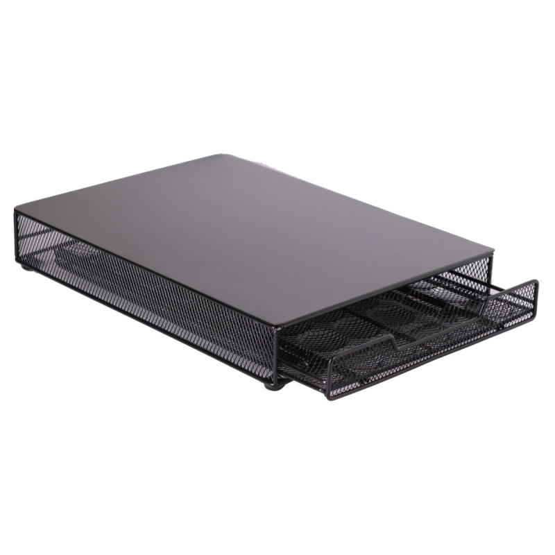 Set 6 Portacapsule a Cassetta 48 Posti per Nespresso Metallo