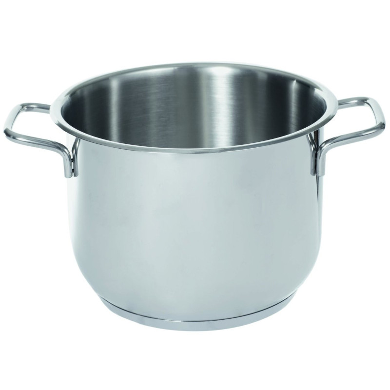 Set di 6 Pentole 2 Manici Chic Ø18x14 cm Acciaio 18/10