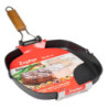 Set di 6 Bistecchiere 28x28 cm Zephyr Manico Pieghevole