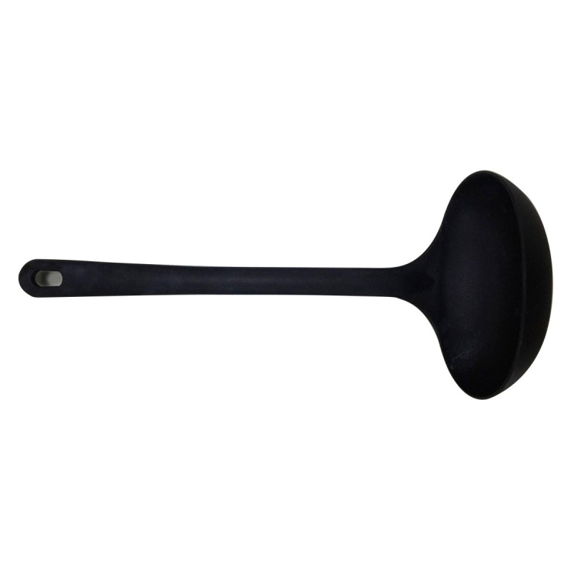 Set di 6 Mestoli Nero Nylon Kitchen World Pratici e Resistenti