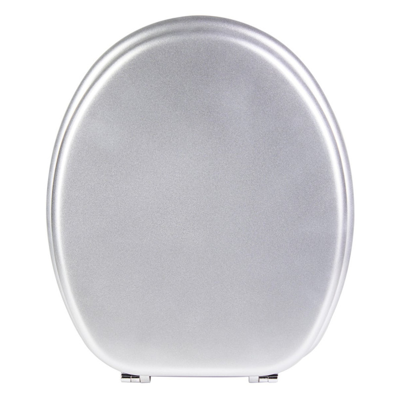 Set di 5 Assi WC MDF Silver Resistenti e Pratiche