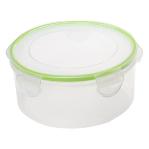 Set di 6 Contenitori Tondo Diam Cm 17,6 1,5 Lt Plastica