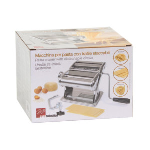 Zoom Set di 6 Macchine Per Pasta Con Trafile Staccabili 21x21x16 Cm Acciaio