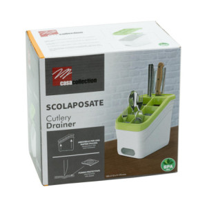 Zoom Set di 6 Scolaposate 6 Scomparti 18x11 Cm Abs