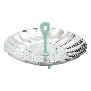 Set di 6 Cestelli Cuocivapore Con Piedini E Pomolo In Nylon Ø 23 Cm