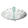 Set di 6 Cestelli Cuocivapore Ø23 cm con Piedini e Pomolo Nylon