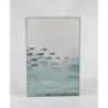 Set di 6 Stampe su Tela Wide Sea 40x60 cm con Cornice MDF