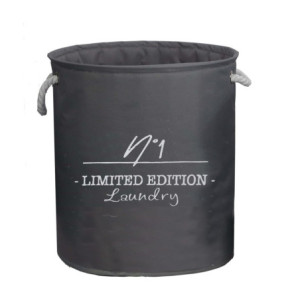 Set di 2 Portabiancheria Grigio L 40x45