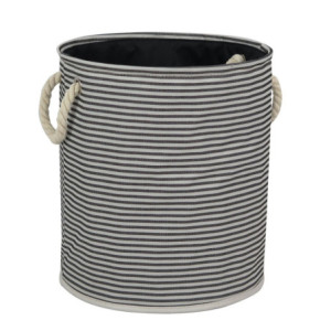 Set di 2 Portabiancheria Stripes M 36x40