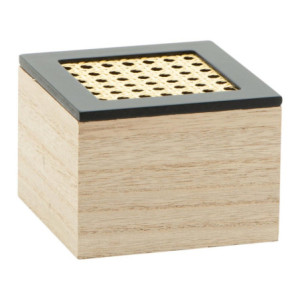 Set di 4 Scatole Quadrata Portatutto Vienna 12x12x9