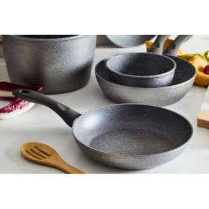 Zoom Set di 6 Padelle Silver Rock 20 Cm