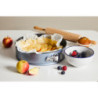 Set 6 stampi apribili 2 fondi 24cm Magiche Delizie carbon steel