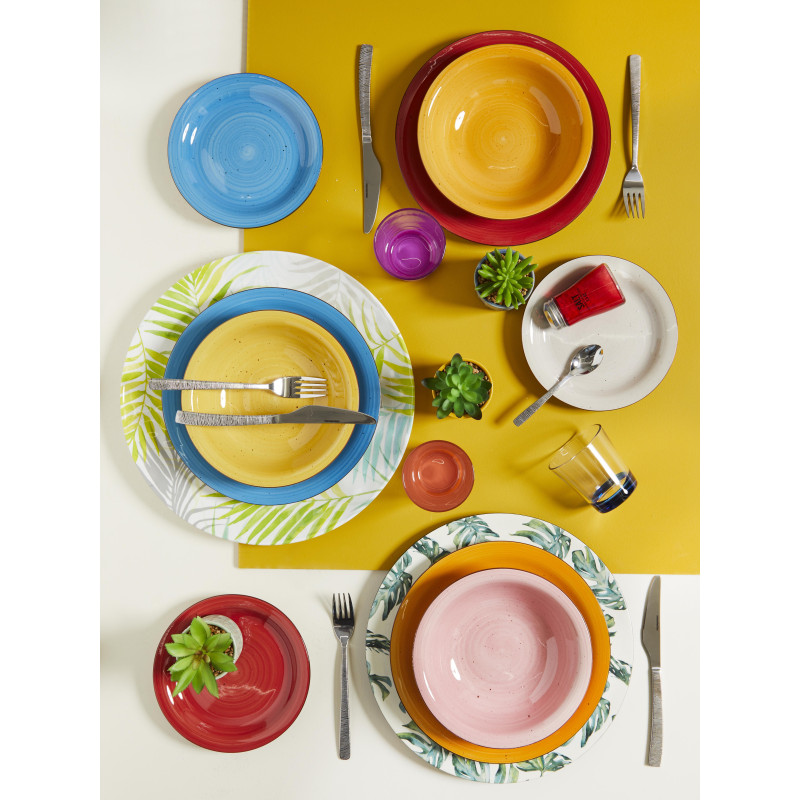 Set 6 confezioni 24 posate Victoria acciaio 18/0 eleganti cucina