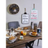Set 6 Caffettiere alluminio 3 tazze Trilly moka tradizionale